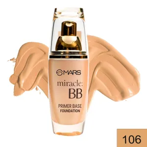 MARS Miracle BB Primer Base Foundation - 60ml - Creamy Beige-106